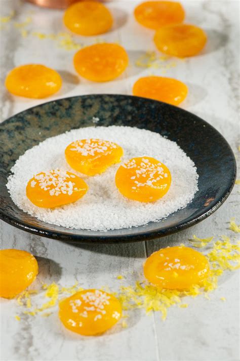 Salt Cured Egg Yolks .
